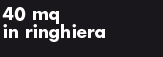 40 mq in ringhiera